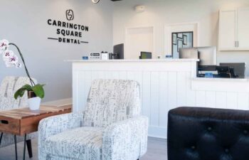 Carrington Square Dental lobby.